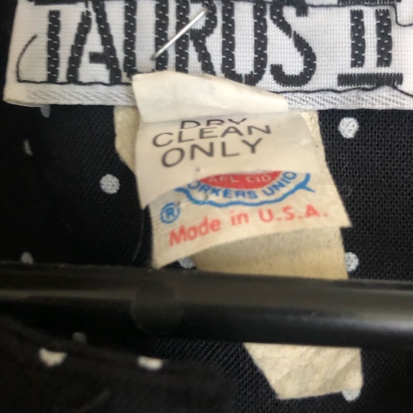 2/$50 Vintage 80s does 40s Modest Polka Dot dress - Picture 6 of 11